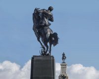 La estatua ecuestre de José Martí que realizó Anna Hyatt Huntington
