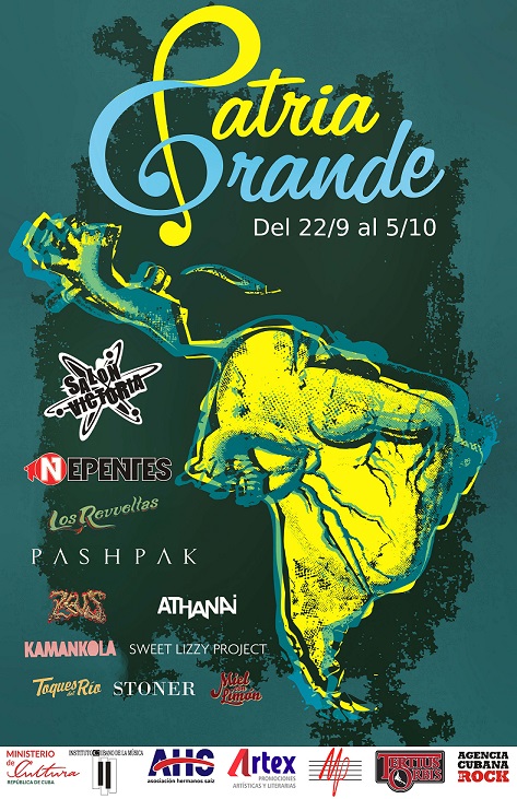 cartel del festival patria grande